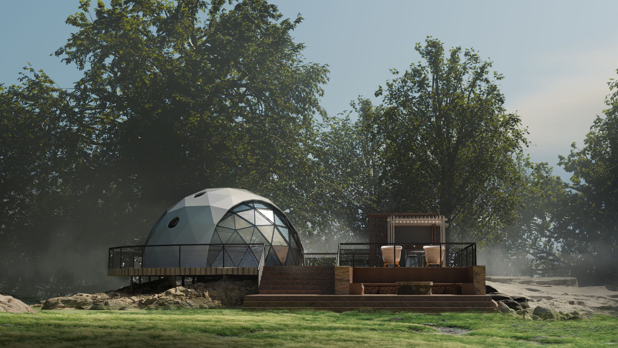 A rendering of The Observatory