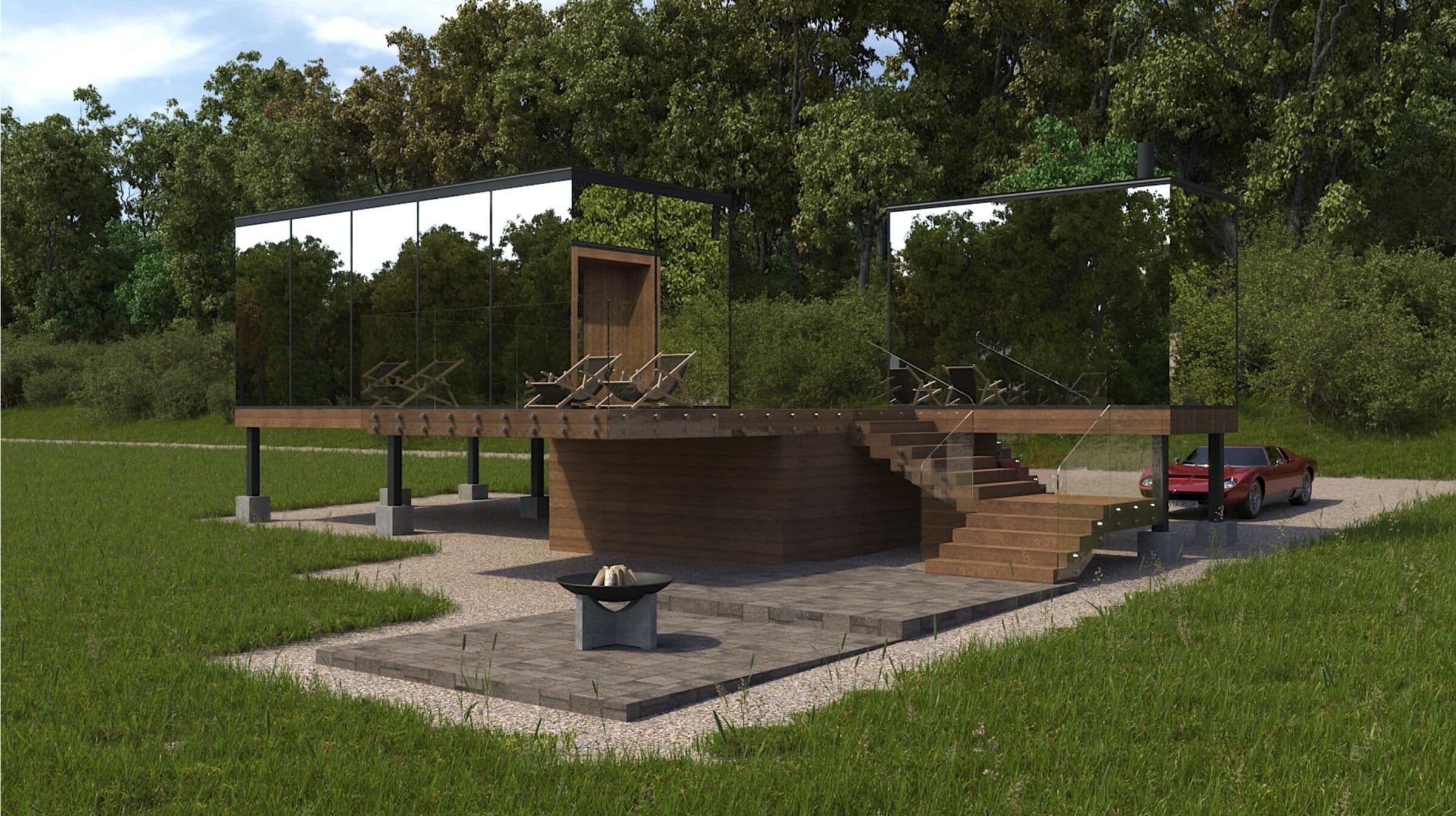 A rendering of Sky Pavilion